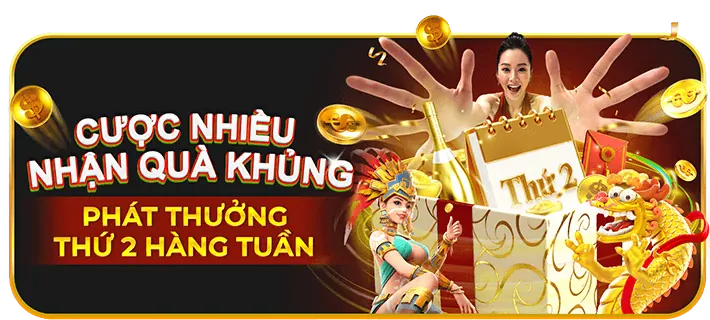 Thưởng Nạp Lại Hàng Tuần Ricwin